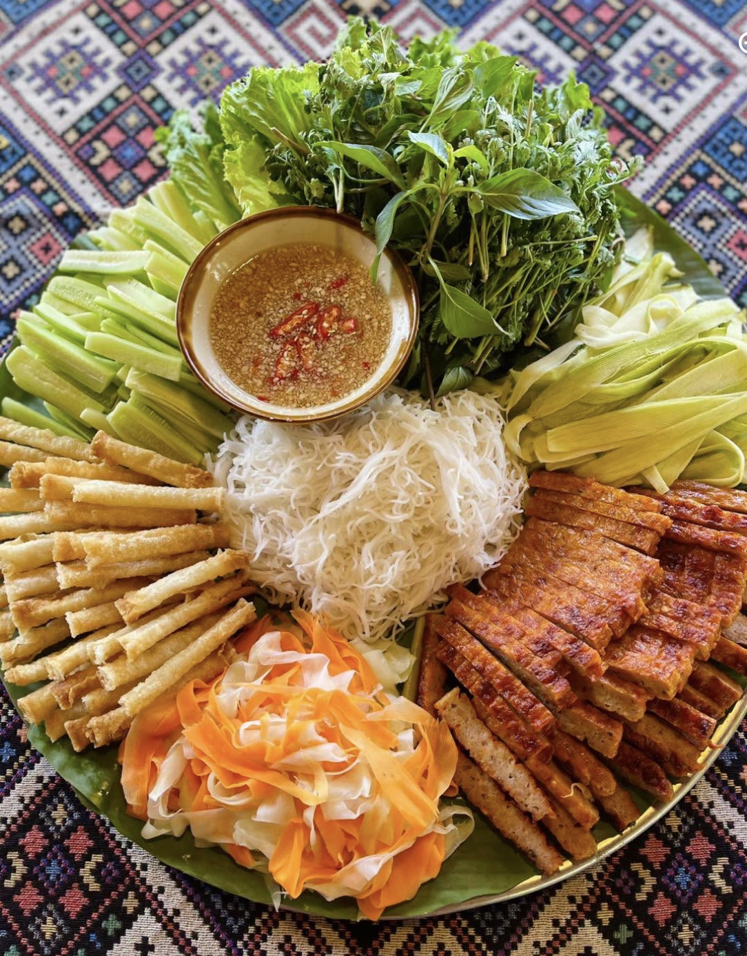 Organic Vietnamese meals